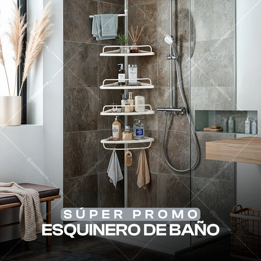 Esquinero Organizador De Baño Ajustable